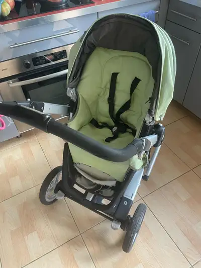 Peg Perego Skate Stroller System with Bassinet and Regular Seat, View more