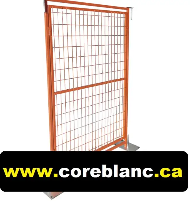 Temporary Fence Panel - Core Blanc Group Inc.62864363986177126