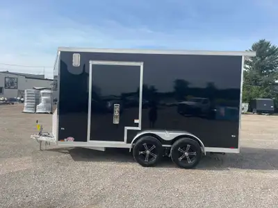 LEGACY SERIES ALL ALUMINUM FRAME 7' X 14' TANDEM AXLE CARGO W/ RAMP DOOR AND POLYCORE PANEL UPGRADE!...