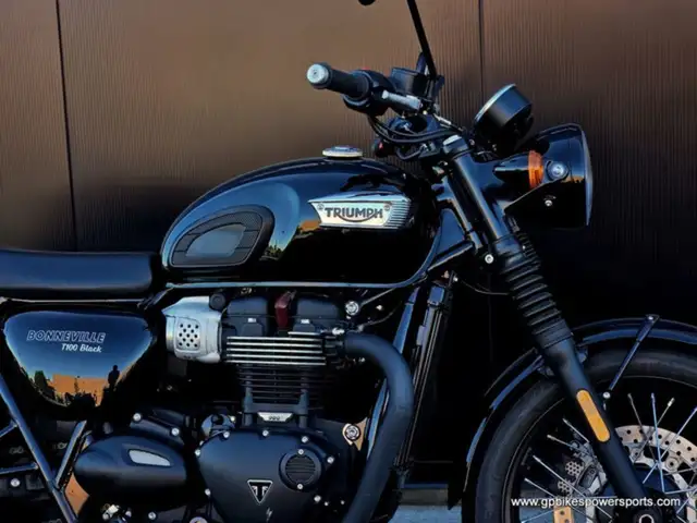 2017 Triumph Bonneville T100 Black Jet Black in Street, Cruisers & Choppers in Oshawa / Durham Region - Image 15