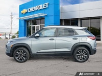 Step into adventure with the 2023 Chevrolet Trailblazer ACTIV, presented in a striking Sterling Grey... (image 2)