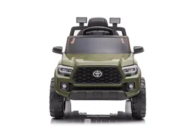 NEW 12V TOYOTA OLIVE GREEN RIDE ON PICKUP TRUCK 7109066, View more
