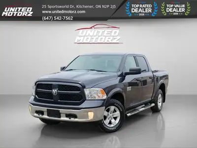 2017 Ram 1500 Outdoorsman CREW CAB CERTIFIED 26 Service records !!! The 2017 Ram 1500 Outdoorsman Cr...