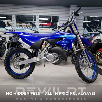 Yamahas YZ125 brings snappy power and advanced performance in a reliable, ridable BLU CRU package fo...