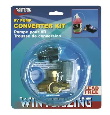 Water System Antifreeze Pump Converter; Pump Converter Kit Enables RV Water Pump To Automatically Wi...
