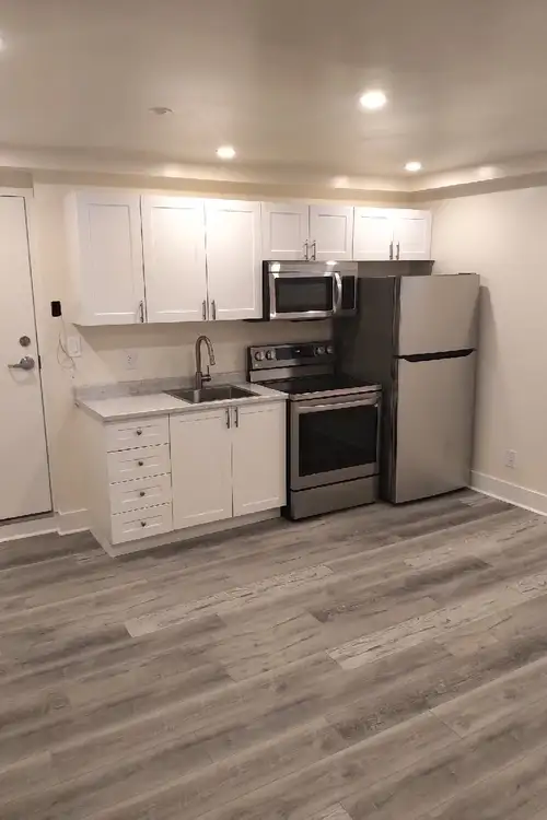 • Lower-level unit in a quiet 2-storey building • 100% fully renovated throughout • Brand-new floori...