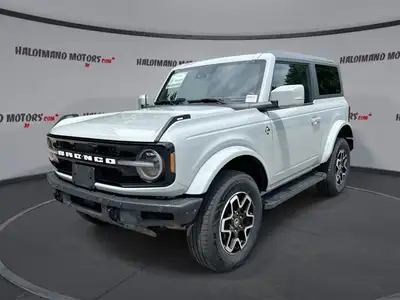 // ACCIDENT FREE!! // Get ready for open-air freedom in this 2021 Ford Bronco Outer Banks 4x4, now a...
