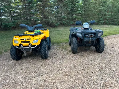 $-6,000. For 2 , Can-Am New Tires, New A Arms ,New Carburetor, New Belt, New Fuel Pump, New Battery...