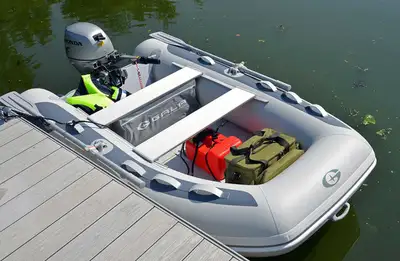 New Gala F300 Freestyle Tender Inflatable Boat The Freestyle F300 series offers a compact inflatable...