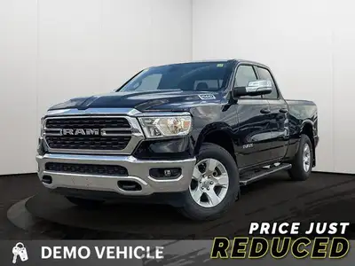 The 2022 Ram 1500 Big Horn isn't just a truck; it's your trusty steed for both work and play, wrappe...
