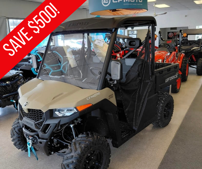 2026 UFORCE 600 The vehicle price of $15,799 + $1,225 freight + $700 preparation fee = $17,724 - $50...