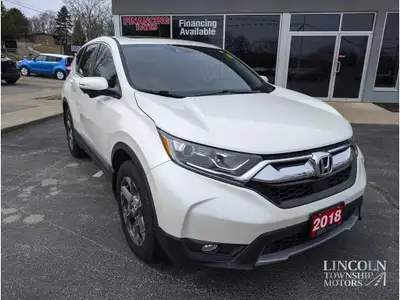 2018 Honda CR-V EX-L White Diamond Pearl AWD CVT 1.5L I4 Turbocharged DOHC 16V LEV3-ULEV70 190hp AWD...