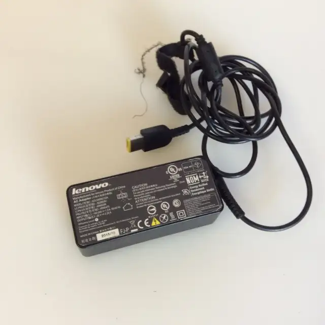 Lenovo 45W Slim Tip AC Power Adapter Charger (Genuine) in Laptop Accessories in Mississauga / Peel Region - Image 4