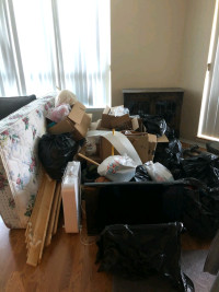 JUNK REMOVAL 416-320-6989 garbage, furniture appliances and more