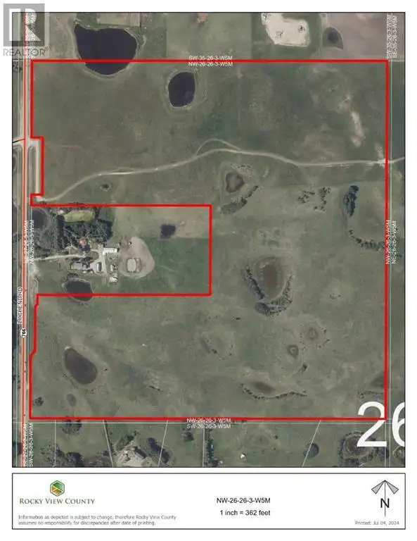 264212 Lochend Road NW Rural Rocky View County, Alberta in Land for Sale in Calgary - Image 4