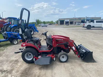 2025 CASE IH FARMALL 25SC TRACTOR WITH LOADER AND MOWER STOCK # A104554 25 ENGINE HP 17 PTO HP MFD H...