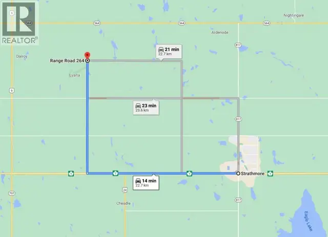 W4R26T25S16QSE Range Road 264 Rural Wheatland County, Alberta in Land for Sale in Calgary - Image 4