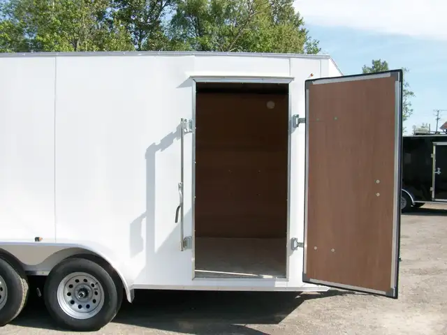 2025 Weberlane CARGO 7 X 14 V-NOSE A GLISSIERE 78in.HT. CONTRACT in Cargo & Utility Trailers in Laval / North Shore - Image 9