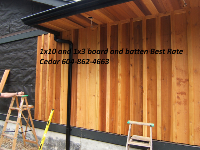 BEST RATE CEDAR 1X6 RUSTIC 5' CEDAR FENCE BOARDS! in Other in Delta/Surrey/Langley - Image 3