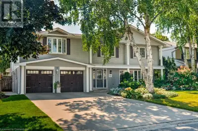 Located on a quiet court and backing onto Glen Afton Park, this beautifully maintained 5-bedroom, 4....