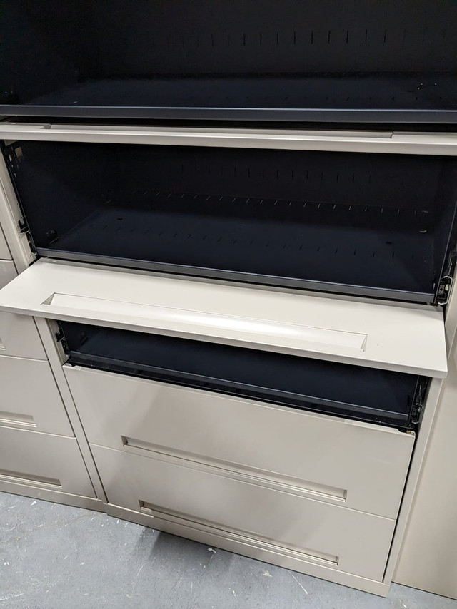 Steelcase 5 Drawer & Teknion 3 Drawer Filing Cabinet-Call us! in Bookcases & Shelving Units in Mississauga / Peel Region - Image 2
