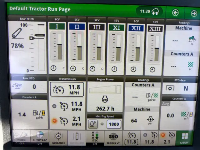 2023 John Deere 6R 155 with 640R  - IVT with 265 Hours in Farming Equipment in Calgary - Image 16