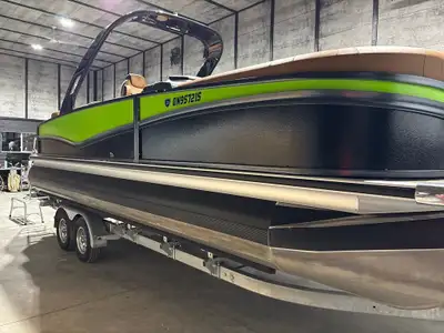 Financing Available O.A.C. ***SAVE OVER $40,000+*** 2025 Premier Pontoon Solaris 250 with Mercury 40...