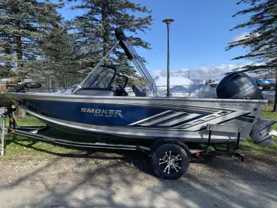 Marsh's Marina 2024 Smoker Craft ProAngler 172 Dual Console 17' Aluminum Fishing Boat For Sale in Wa...