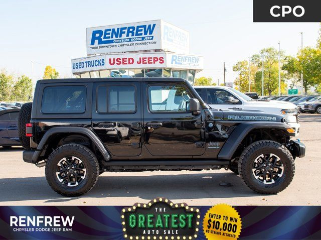 2024 Jeep Wrangler 4xe Rubicon 4 Door 4x4, Off-Road Camera, 12 in Cars & Trucks in Calgary