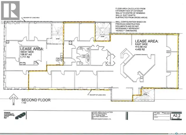 Unit 2E 77 15th STREET E Prince Albert, Saskatchewan in Commercial & Office Space for Rent in Prince Albert - Image 2