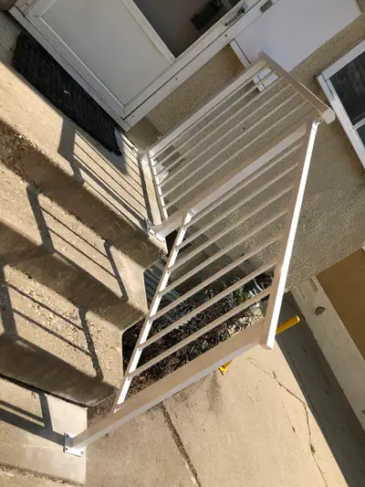 pickets and glass welded aluminum railings. If you need pickets, View more