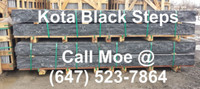 Kota Black Steps Kota Black Outdoor Steps Black Limestone Steps Markham / York Region Toronto (GTA) Preview