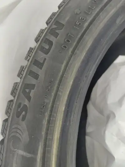 Set of Bridgestone Turanza 5 32nd set a/s and a set of x2 at 7 32ds and x2 at 5 32nds Sailun Winter...