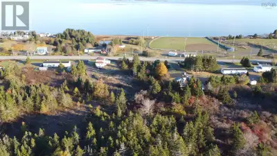 Surveyed land with Municipal water and sewer on Highway 206 with power poles nearby. Maritime commun...