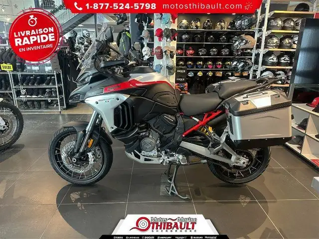 2025 Ducati Multistrada V4 Rally Travel & Radar Spoked Wheels in Street, Cruisers & Choppers in Sherbrooke - Image 25