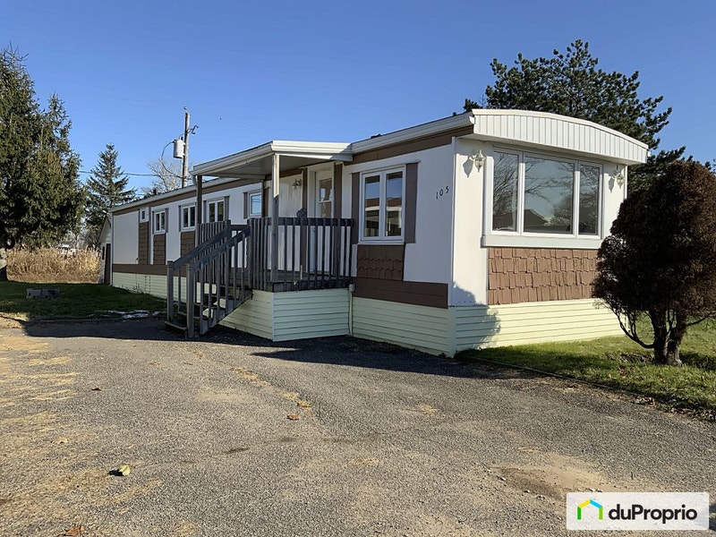169 000 Maison mobile à vendre à L'AngeGardien Maisons à vendre