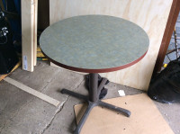 Restaurant style table