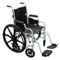Drive Medical Poly Fly Light Weight Transport Chair/Wheelchair