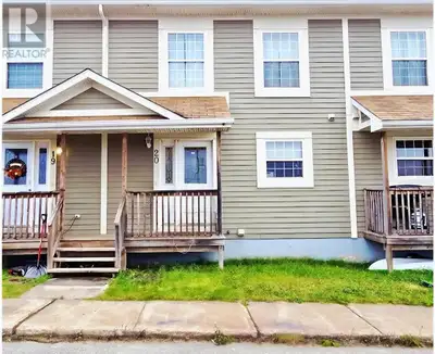 Available for Lease this 3 bedroom, 1 & 1/2 bath Townhouse is located in Wabush. Heat and Light are...
