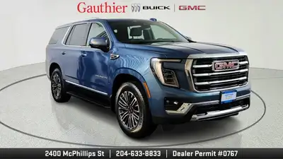 The 2025 GMC Yukon Elevation combines bold styling, spacious versatility and powerful performance in...