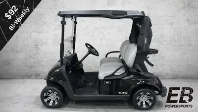 2021 E-Z-GO RXV Elite Lithium Golf Cart Electric Premium Upgrades $92 Bi-Weekly The 2021 E-Z-GO RXV...