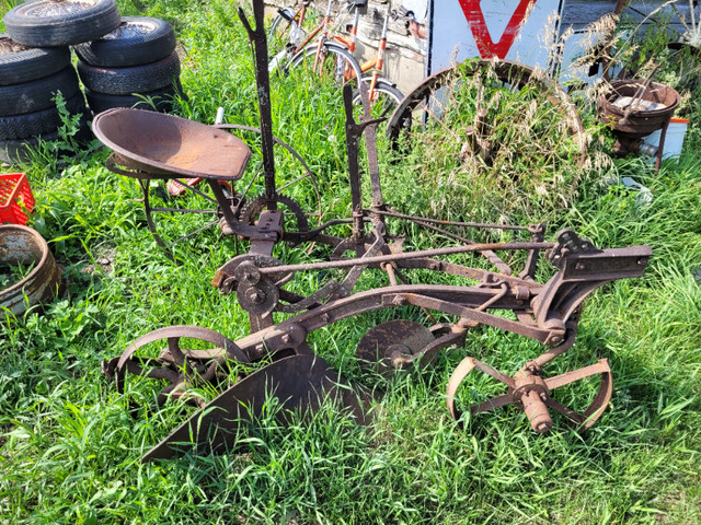 Antique  plow for yard art in Arts & Collectibles in Belleville