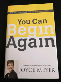 You Can Begin Again-Brand New Book, Never Read, Original Cover