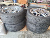 MERCEDES WHEELS AND TIRES 5X112 BOLT PATERN SET OF 4 $250