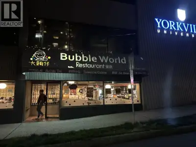Bubble World Taiwanese restaurant business for sale with full kitchen. 2737 sq.ft full kitchen. (id:...