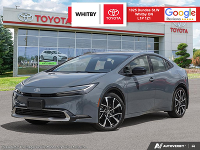 PRIUS PLUG-IN HYBRID XSE Engine: 2L 4cyl. L/100Km City: 4.4 L/100Km Hwy: 4.6 Safety Equipment Electr...