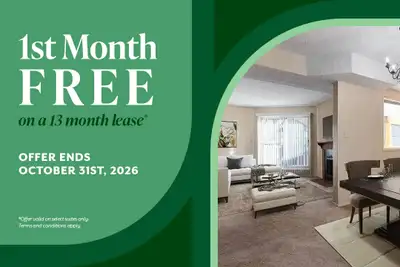 Amenities: Sundeck • Fireplace • Affordable Parking Suite & Building: Two-bedroom and three-bedroom...