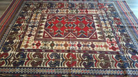 8'1 x 6'4 Feet Handmade Afghan rug I Carpet