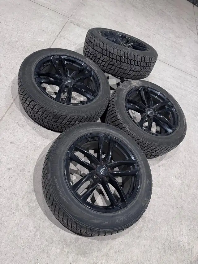 235/55/18 Audi Q5 Q3 Nexen winters snow tires 5x112 in Tires & Rims in City of Toronto - Image 4