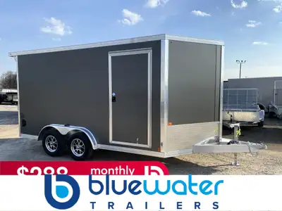 Canadian Mennonite Built Aluminum Enclosed 7.5 Wide Cargo Trailer is $13,825.00 or $276.48/month! Or...